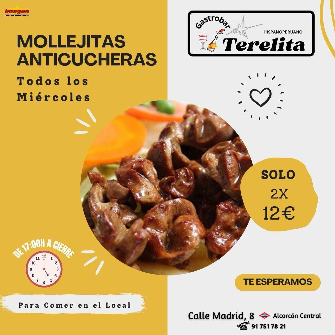promoción miercoles mollejas anticucheras